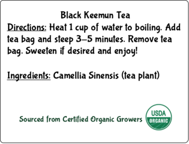 Black Keemun Tea