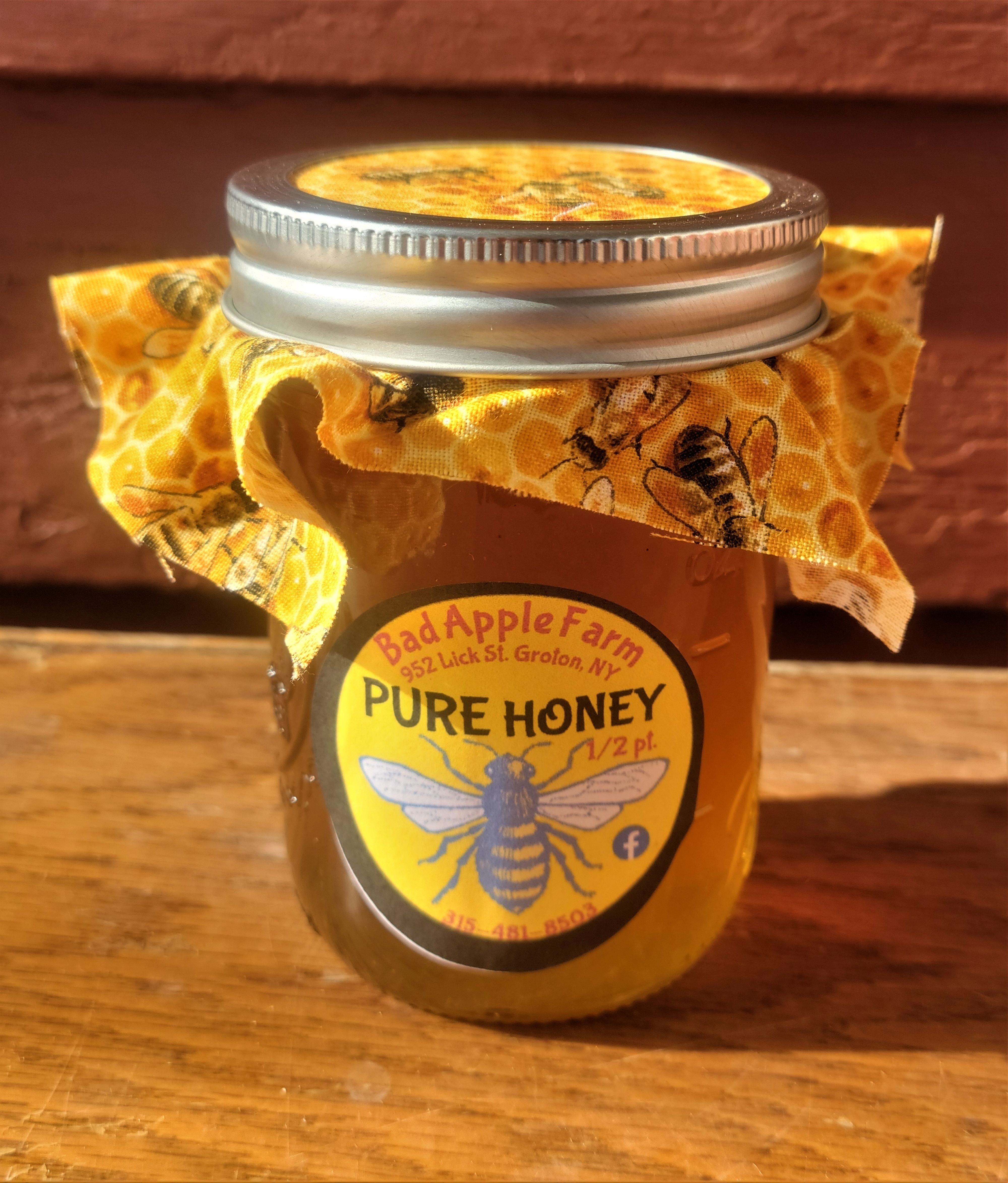 HONEY - 1/2 PINT – Bad Apple Farm